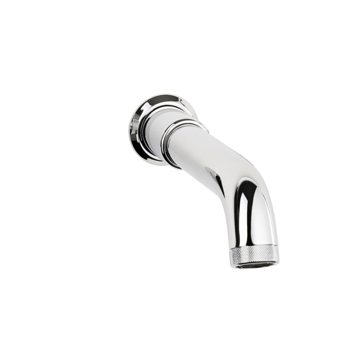 Wall Mounted Curved Bath Spout