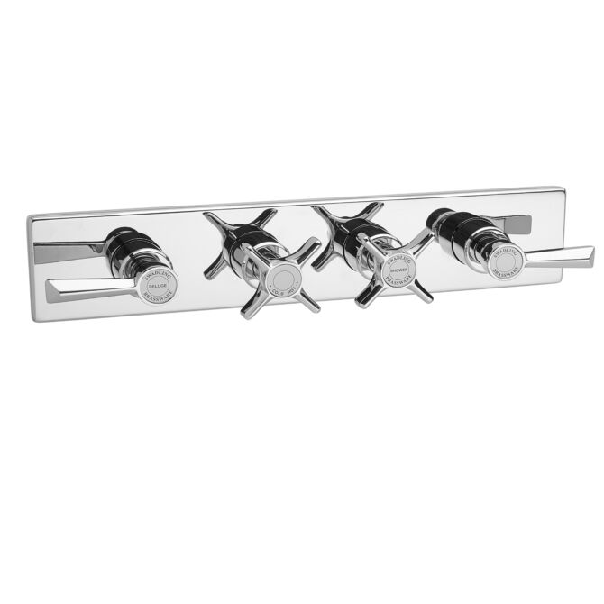 Triple Controlled Thermostatic Shower Mixer – Lever